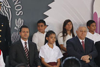 Peña Nieto inaugura el ciclo escolar 2013-2014.