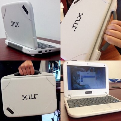 Modelo de laptops que serán entregados a niños de quinto y sexto de primaria de Colima, Sonora y Tabasco.