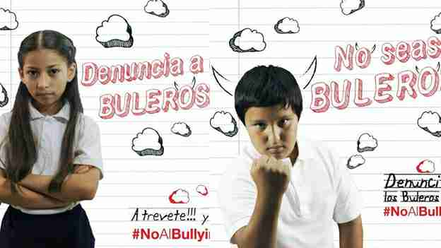 Cartel de la campaña "No seas Bulero"