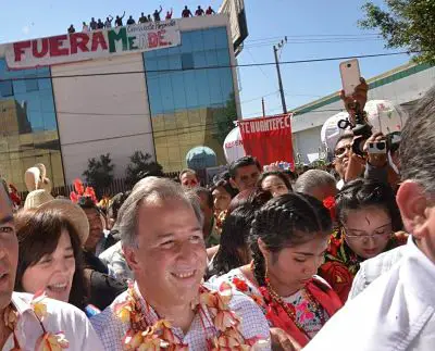 CNTE repudia visita de Meade en Oaxaca
