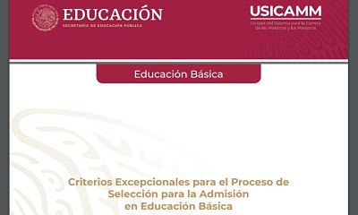 Publica USICAMM criterios excepcionales para el proceso de admisión docente 2020-2021
