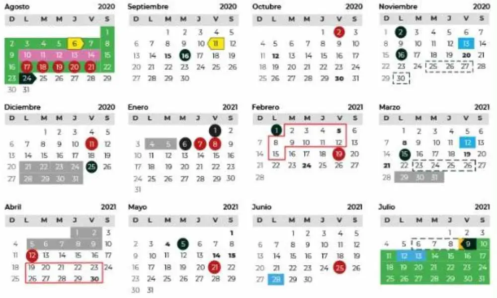 SEP modifica el calendario escolar 2020-2021
