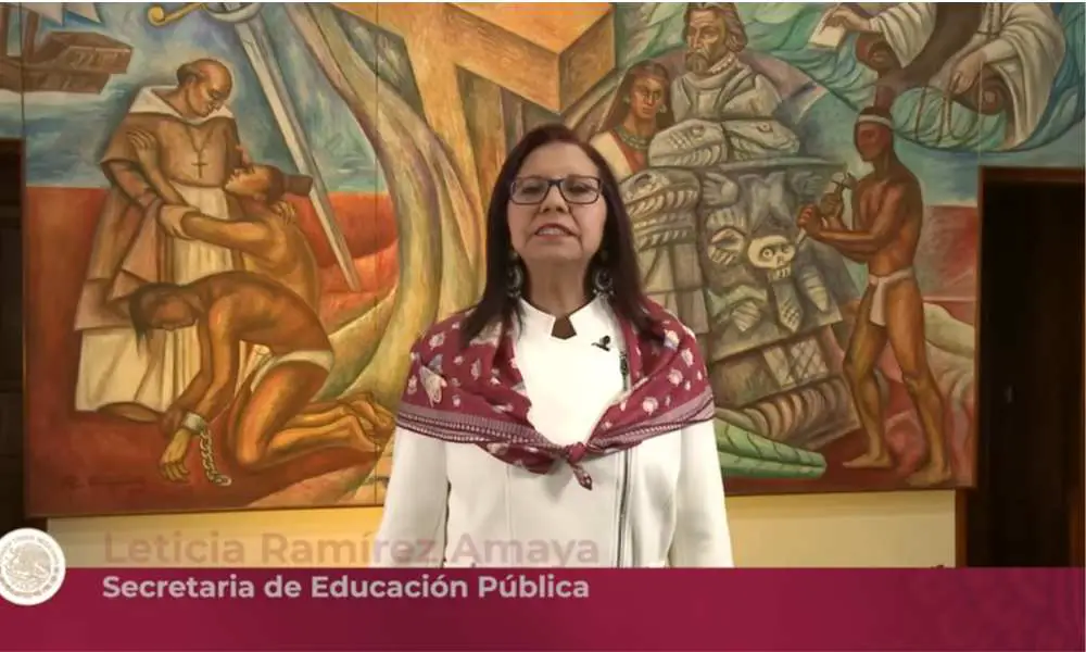 Leticia Ramírez dirige mensaje a Directores y Supervisores para el taller intensivo de enero de 2023