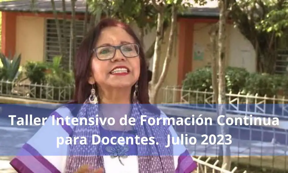 Video | Mensaje de Leticia Ramírez para el Taller Intensivo del mes de julio de 2023