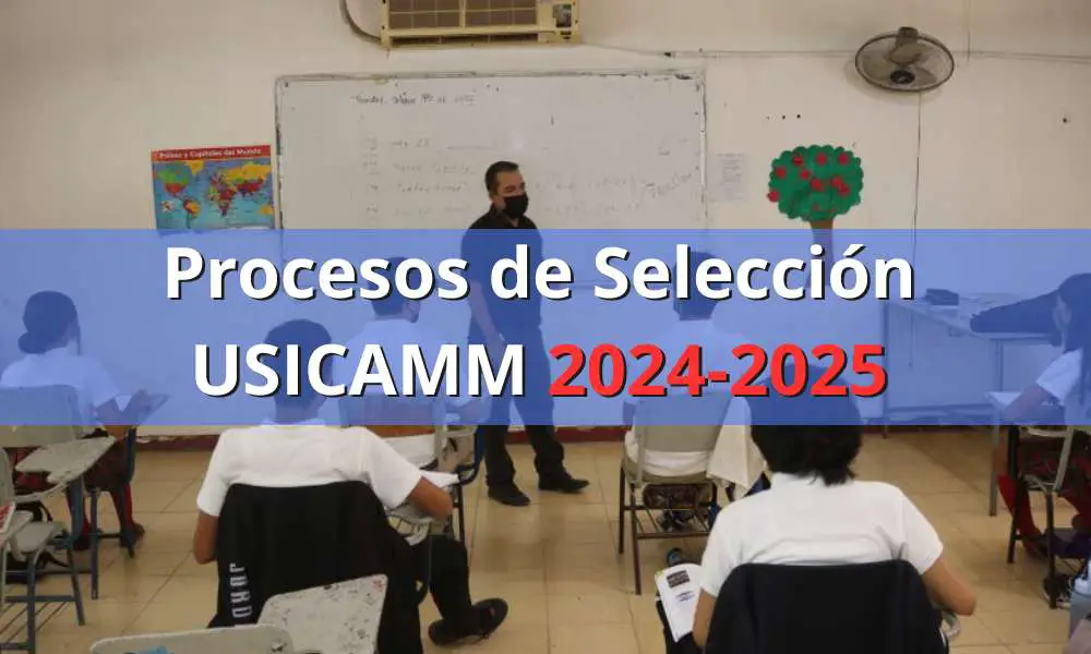 Publica USICAMM Acuerdos para procesos de selección 2024-2025