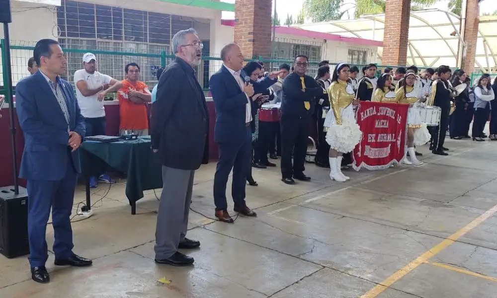 Visita del Subsecretario de Educación Superior y Normal del Estado de México a la Escuela Normal de Tenancingo
