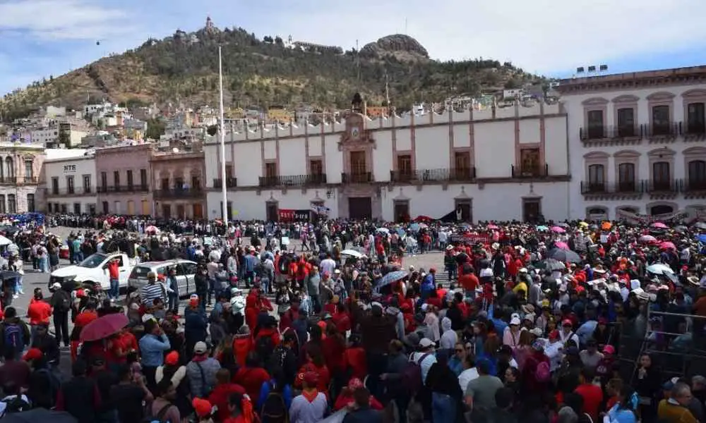 Fracasa segunda mesa de negociación entre Seduzac y SNTE; paro de labores sigue