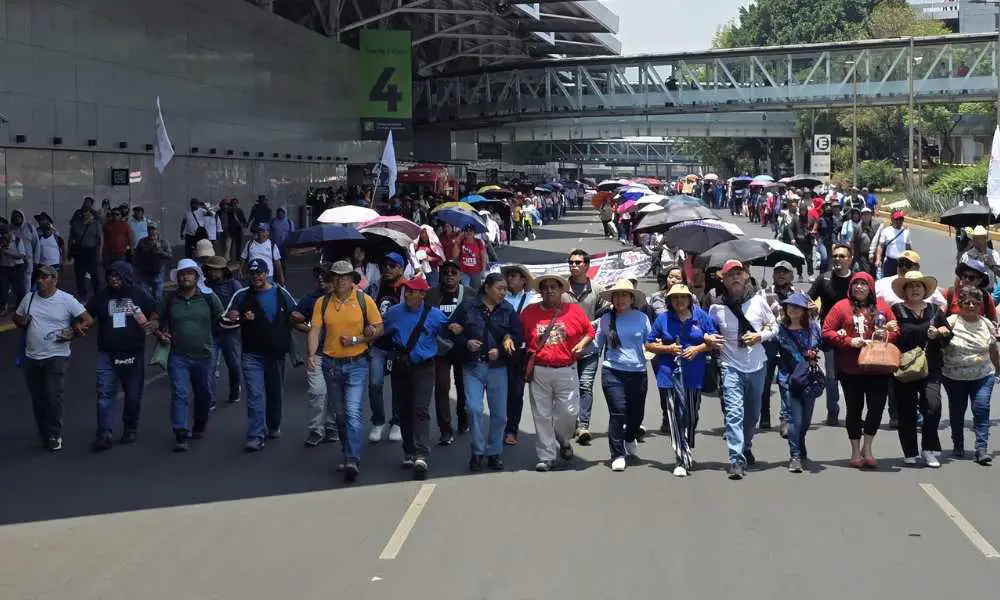CNTE movilización en CDMX