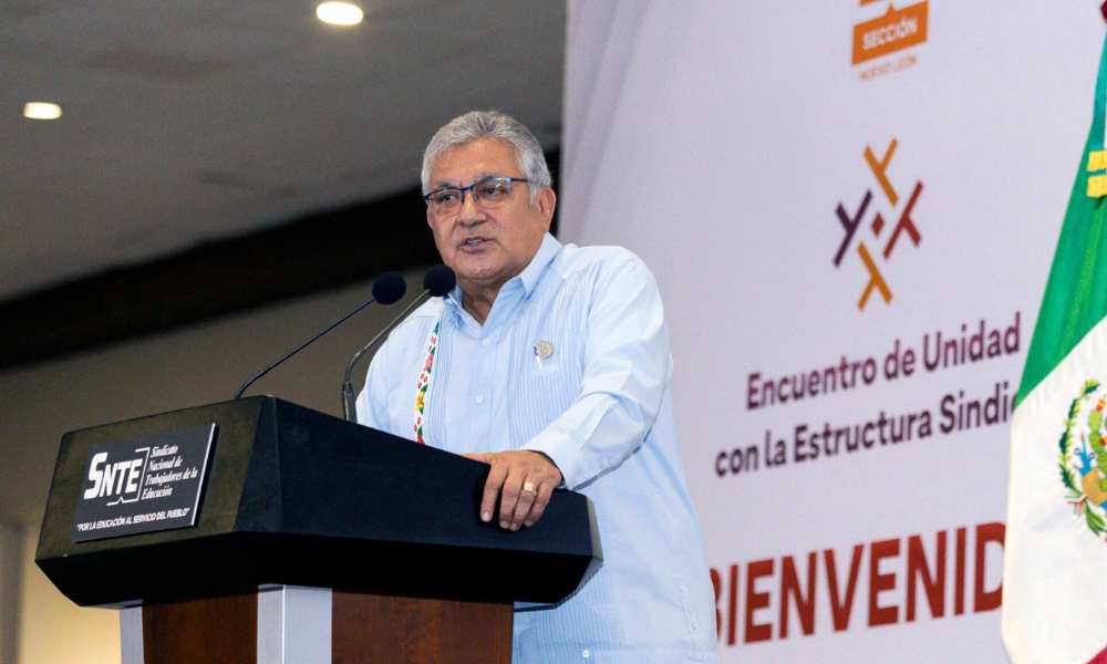 Alfonso Cepeda Salas, líder del SNTE y Senador de la República