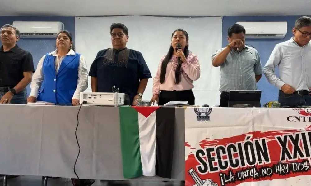 CNTE contra el mundial de futbol