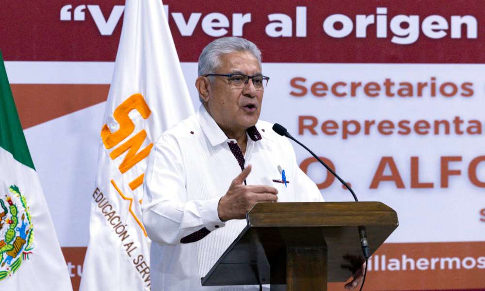 Líder del SNTE en Tabasco