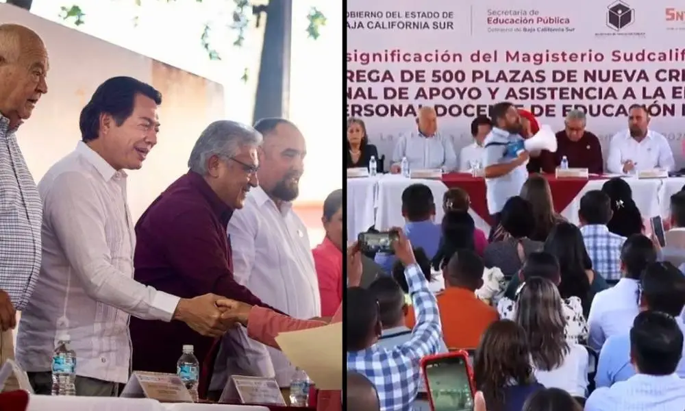 Maestro confronta a SNTE