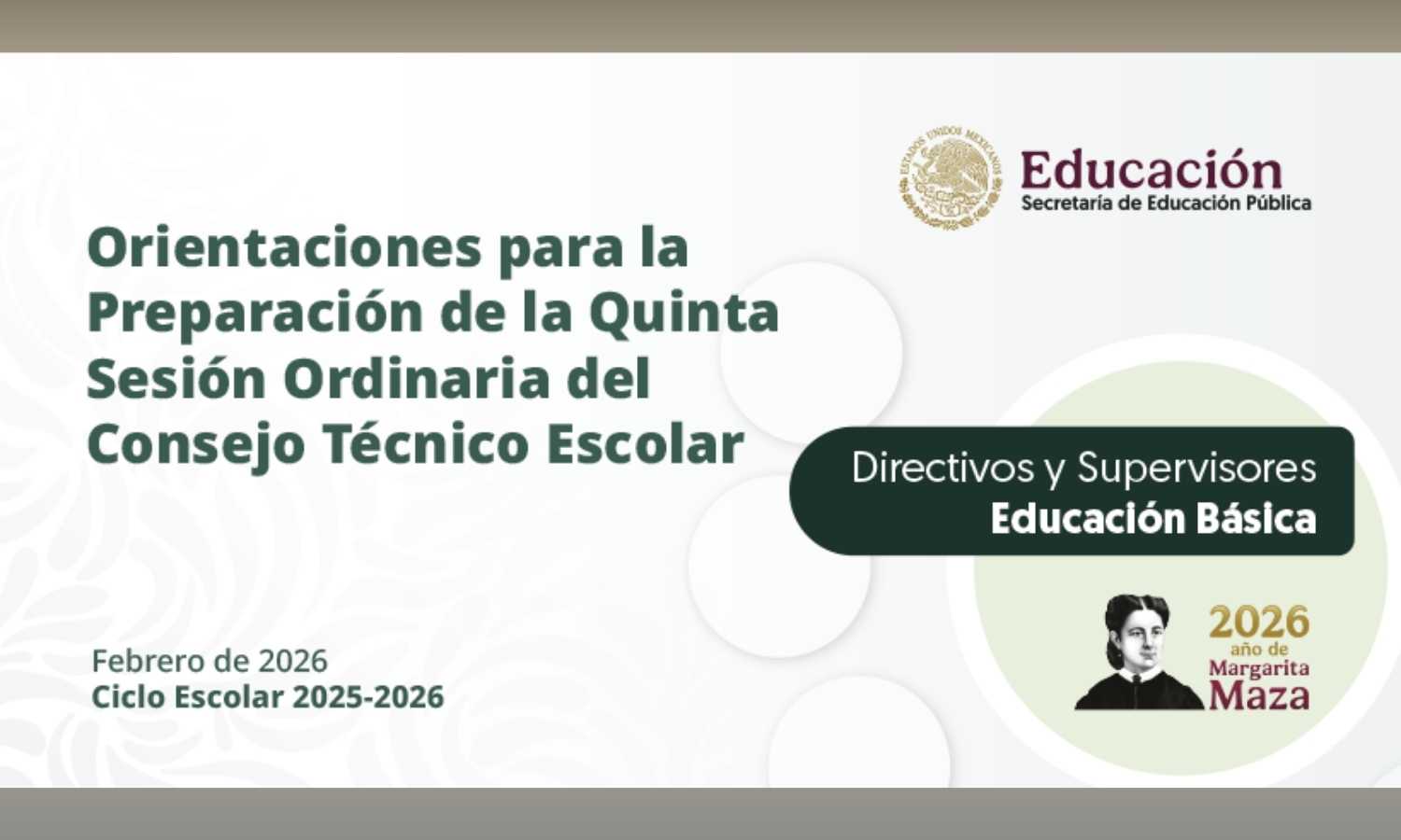 CTE febrero de 2026 SEP