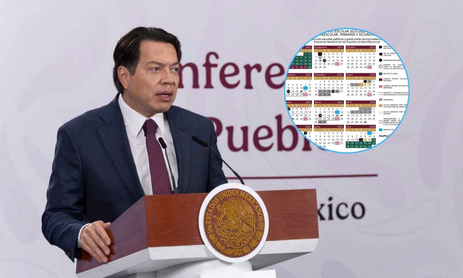 ¿Cambios al Calendario Escolar de la SEP? Esto dijo Mario Delgado