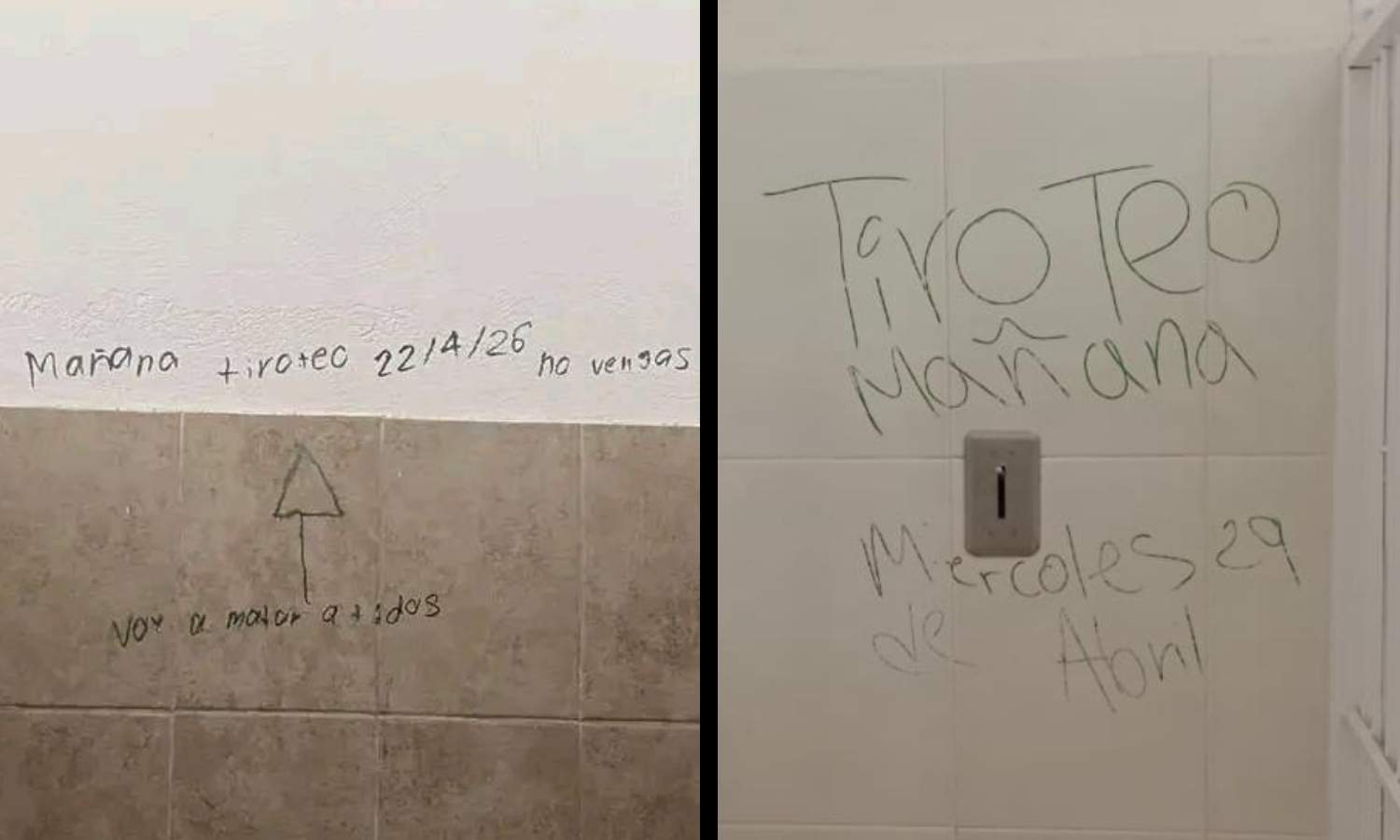 Mensajes en las escuelas